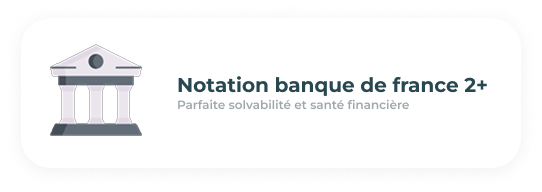 Notation banque de france 2+ 2